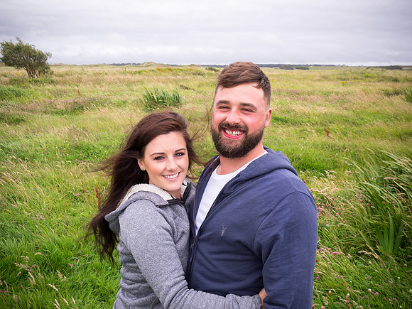 Rachel and Karl's Pre Wedding Shoot in Aberfraw with Celynnen Photography