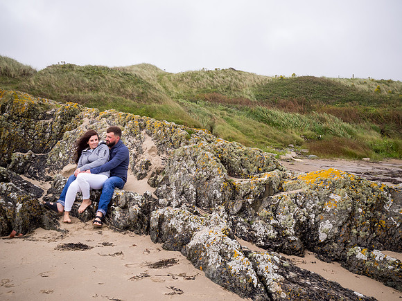 Rachel and Karl's Pre Wedding Shoot in Aberfraw with Celynnen Photography