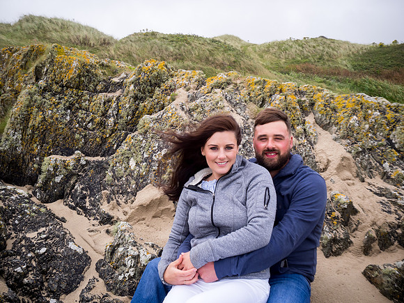 Rachel and Karl's Pre Wedding Shoot in Aberfraw with Celynnen Photography