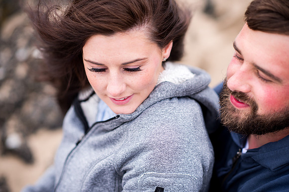Rachel and Karl's Pre Wedding Shoot in Aberfraw with Celynnen Photography