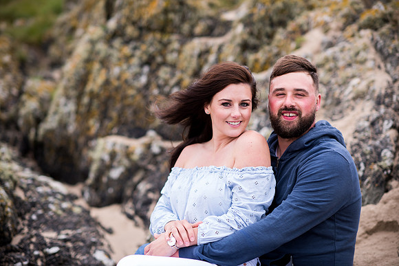 Rachel and Karl's Pre Wedding Shoot in Aberfraw with Celynnen Photography