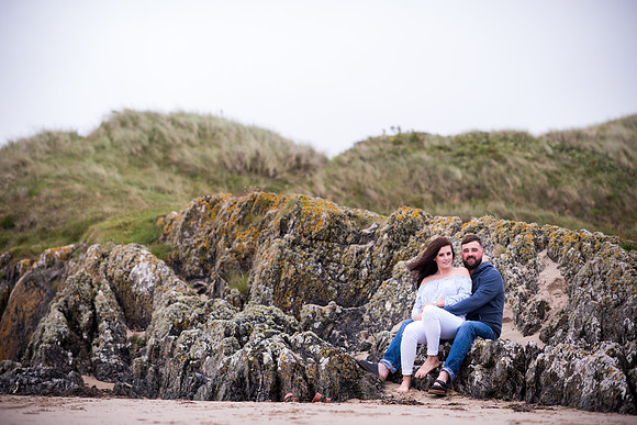 Rachel and Karl's Pre Wedding Shoot in Aberfraw with Celynnen Photography