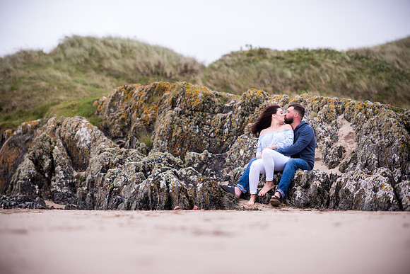 Rachel and Karl's Pre Wedding Shoot in Aberfraw with Celynnen Photography