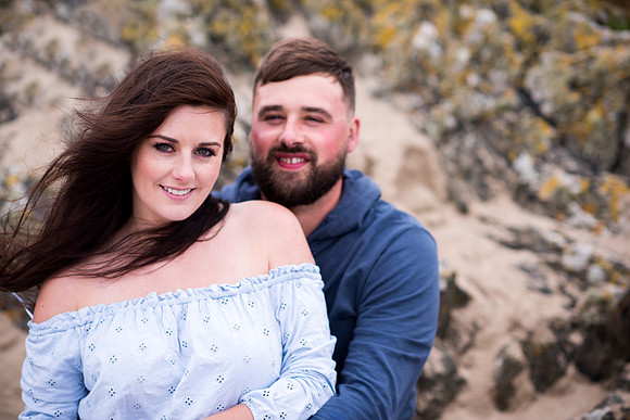 Rachel and Karl's Pre Wedding Shoot in Aberfraw with Celynnen Photography