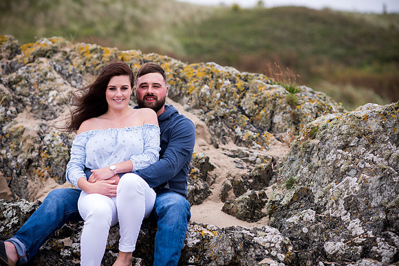 Rachel and Karl's Pre Wedding Shoot in Aberfraw with Celynnen Photography
