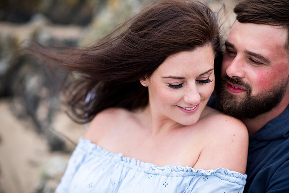 Rachel and Karl's Pre Wedding Shoot in Aberfraw with Celynnen Photography