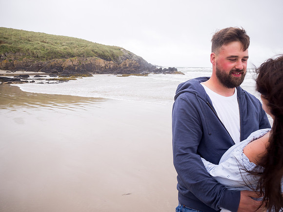 Rachel and Karl's Pre Wedding Shoot in Aberfraw with Celynnen Photography