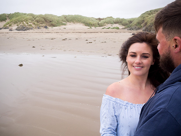 Rachel and Karl's Pre Wedding Shoot in Aberfraw with Celynnen Photography