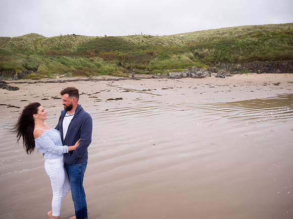 Rachel and Karl's Pre Wedding Shoot in Aberfraw with Celynnen Photography