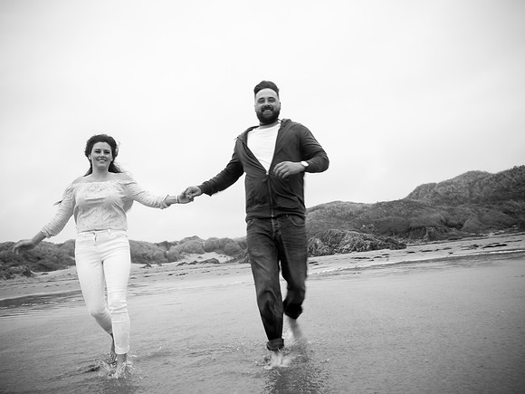 Rachel and Karl's Pre Wedding Shoot in Aberfraw with Celynnen Photography