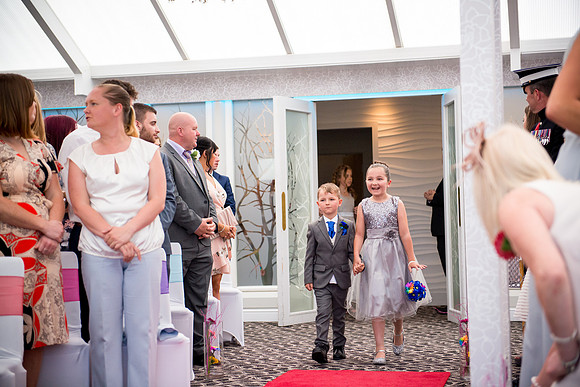 Liz and Jason's Wedding at The Lion Quays Hotel & Spa, with Celynnen Photography.