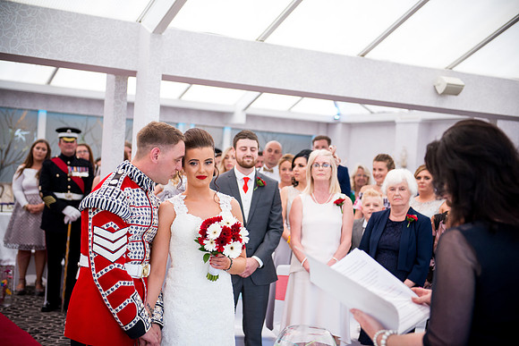Liz and Jason's Wedding at The Lion Quays Hotel & Spa, with Celynnen Photography.