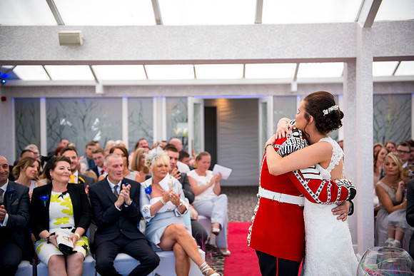 Liz and Jason's Wedding at The Lion Quays Hotel & Spa, with Celynnen Photography.