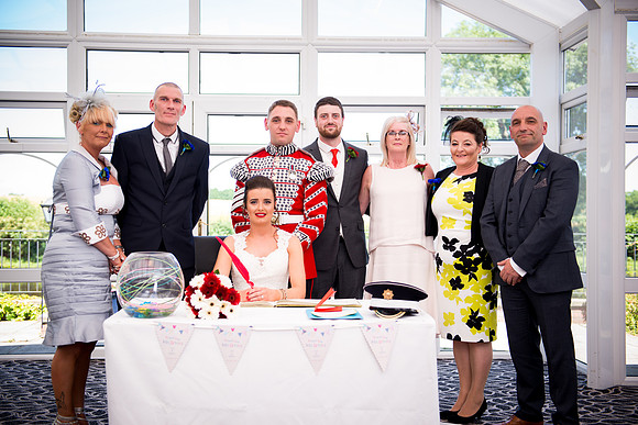 Liz and Jason's Wedding at The Lion Quays Hotel & Spa, with Celynnen Photography.