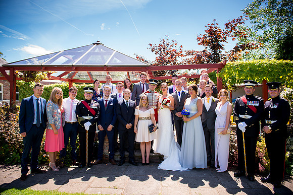 Liz and Jason's Wedding at The Lion Quays Hotel & Spa, with Celynnen Photography.