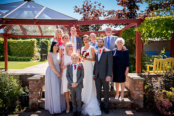 Liz and Jason's Wedding at The Lion Quays Hotel & Spa, with Celynnen Photography.