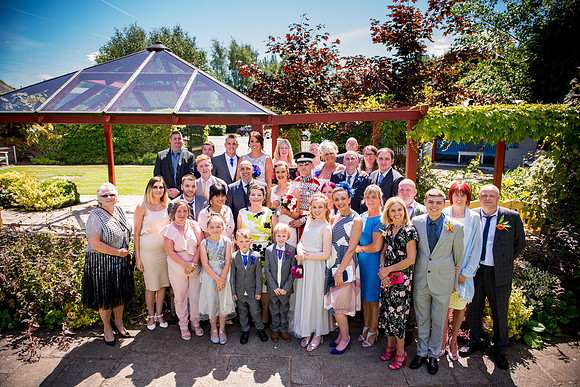 Liz and Jason's Wedding at The Lion Quays Hotel & Spa, with Celynnen Photography.