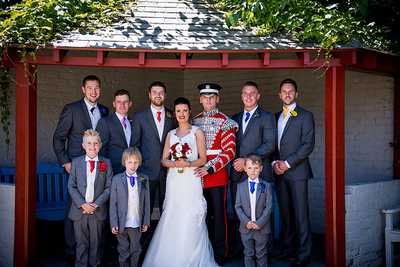 Liz and Jason's Wedding at The Lion Quays Hotel & Spa, with Celynnen Photography.