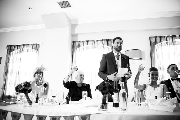 Liz and Jason's Wedding at The Lion Quays Hotel & Spa, with Celynnen Photography.