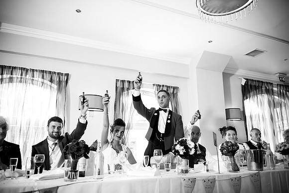 Liz and Jason's Wedding at The Lion Quays Hotel & Spa, with Celynnen Photography.