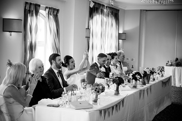 Liz and Jason's Wedding at The Lion Quays Hotel & Spa, with Celynnen Photography.
