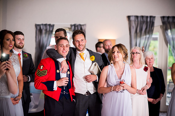 Liz and Jason's Wedding at The Lion Quays Hotel & Spa, with Celynnen Photography.