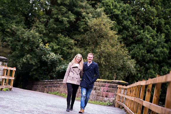 Katie and Paul's Pre Wedding Shoot in Delamere Forest with Celynnen Photography