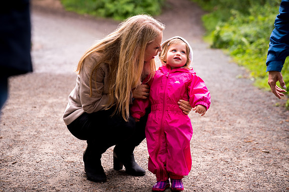 Katie and Paul's Pre Wedding Shoot in Delamere Forest with Celynnen Photography