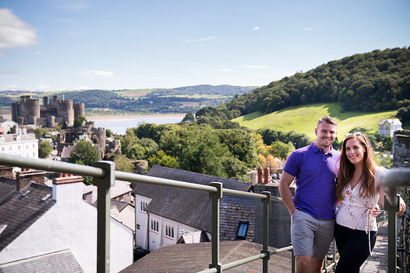Mari and Matthew's Pre Wedding Shoot in Conwy with Celynnen Photography