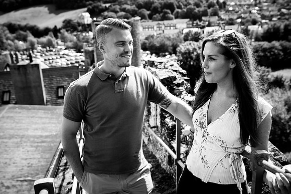 Mari and Matthew's Pre Wedding Shoot in Conwy with Celynnen Photography