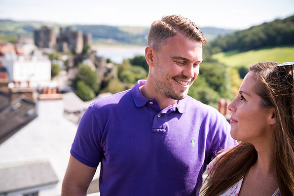 Mari and Matthew's Pre Wedding Shoot in Conwy with Celynnen Photography