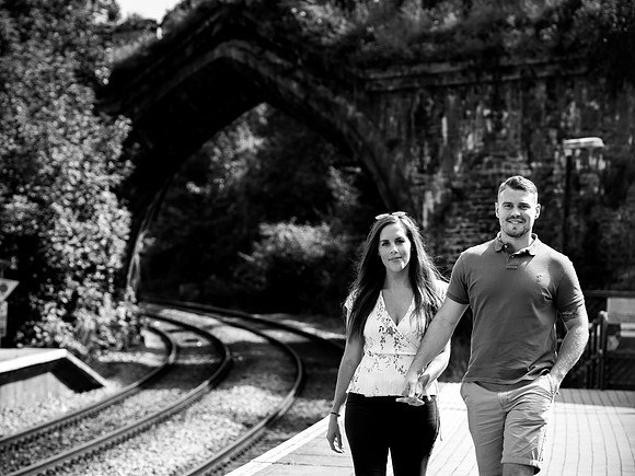 Mari and Matthew's Pre Wedding Shoot in Conwy with Celynnen Photography