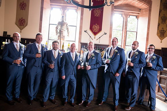 Hollie and Matthew's Wedding at Peckforton Castle with Celynnen Photography