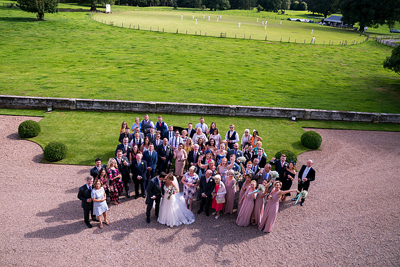 Rob and Stef's Wedding at Iscoyd Park with Celynnen Photography