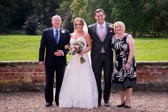 Rob and Stef's Wedding at Iscoyd Park with Celynnen Photography