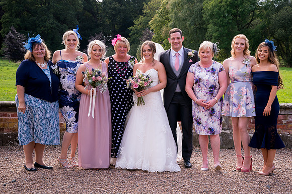 Rob and Stef's Wedding at Iscoyd Park with Celynnen Photography