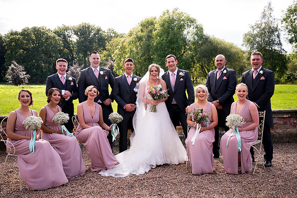 Rob and Stef's Wedding at Iscoyd Park with Celynnen Photography