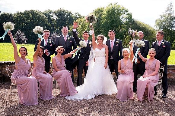 Rob and Stef's Wedding at Iscoyd Park with Celynnen Photography