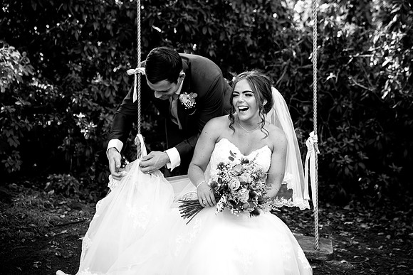 Rob and Stef's Wedding at Iscoyd Park with Celynnen Photography