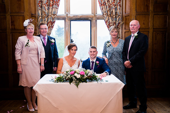 Mari and Matt's Wedding at Chateau Rhianfa with Celynnen Photography