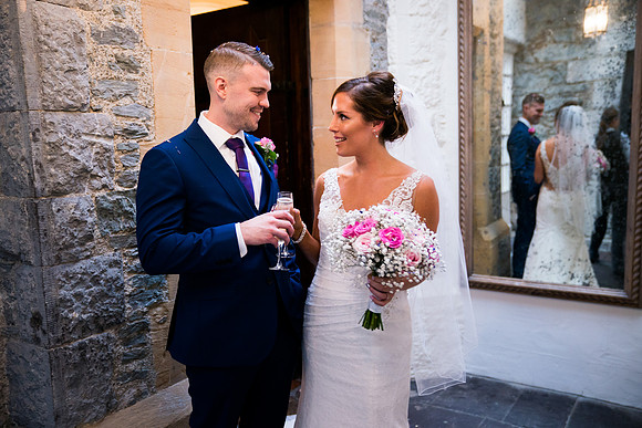 Mari and Matt's Wedding at Chateau Rhianfa with Celynnen Photography