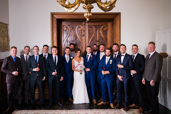 Mari and Matt's Wedding at Chateau Rhianfa with Celynnen Photography