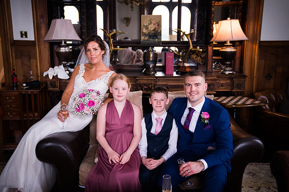Mari and Matt's Wedding at Chateau Rhianfa with Celynnen Photography