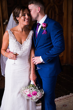 Mari and Matt's Wedding at Chateau Rhianfa with Celynnen Photography
