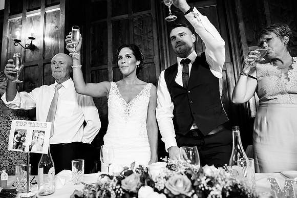 Mari and Matt's Wedding at Chateau Rhianfa with Celynnen Photography