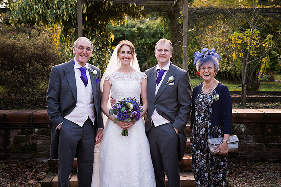 Jenny and Tim's Wedding at Nunsmere Hall with Celynnen Photography