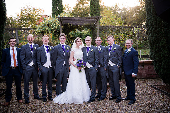 Jenny and Tim's Wedding at Nunsmere Hall with Celynnen Photography