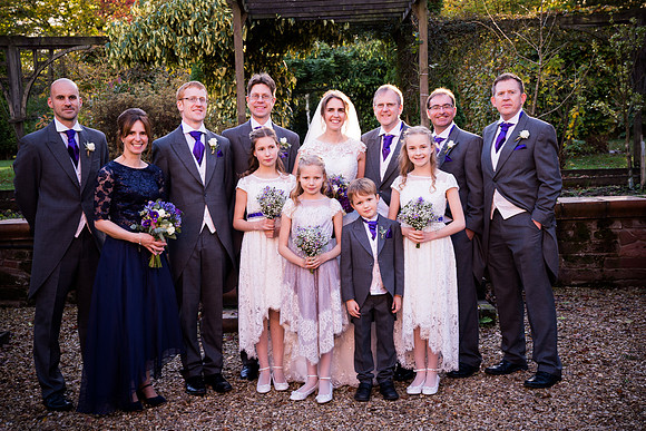 Jenny and Tim's Wedding at Nunsmere Hall with Celynnen Photography