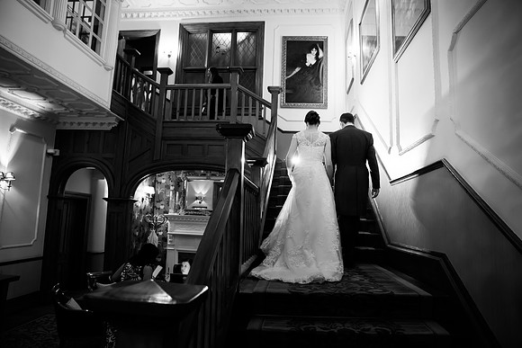 Jenny and Tim's Wedding at Nunsmere Hall with Celynnen Photography