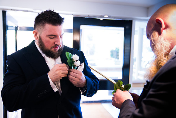 Liz and Matt's Wedding at Mollington Banastre Hotel, with Celynnen Photography